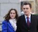 Leighton Meester et Ed Westwick sur le tournage de Gossip Girl , le 1er décembre 2009