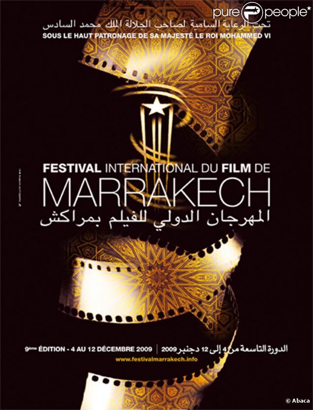 L'affiche du 9e Festival International du Film de Marrakech.