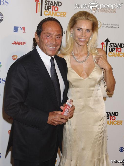 Paul Anka et sa femme Anna en septembre 2008 