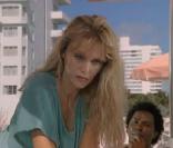 Arielle Dombasle, dans la série Miami Vice