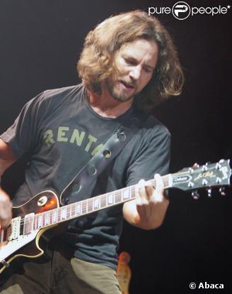 Eddie Vedder de Pearl Jam en mai 2007 