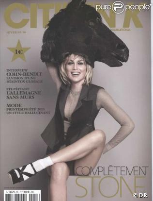 Sharon Stone en couverture de Citizen K