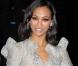 La belle Zoe Saldana, à l'occasion de l'avant-première mondiale d' Avatar , à l'Odeon de Leicester Square de Londres, le 10 décembre 2009.