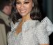 La belle Zoe Saldana, à l'occasion de l'avant-première mondiale d' Avatar , à l'Odeon de Leicester Square de Londres, le 10 décembre 2009.