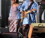 Amadou et Mariam lors du concert pour le prix Nobel de la paix, le 11 décembre au Spektrum d'Oslo