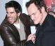 Eli Roth et Quentin Tarantino, très belle, à l'occasion de la soirée de lancement du DVD d'Inglourious Basterds, au New Beverly Cinema de Los Angeles, le 14 décembre 2009.