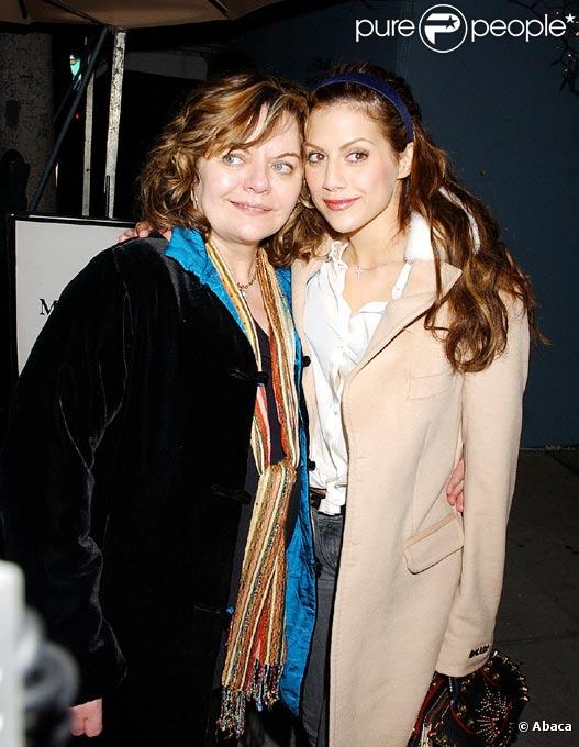 Brittany Murphy et sa mère Sharon à Los Angeles en janvier 2006 