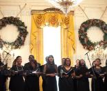 Noël 2009 à la Maison Blanche... De nombreuses chorales sont de la partie !<br />