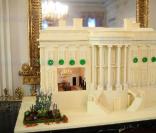 Noël 2009 à la Maison Blanche... Voici la White House en White Chocolate !<br />