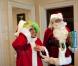 Noël 2009 à la Maison Blanche... Barack Obama et Michelle ont convié de joyeux Pères Noël !