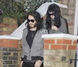 Katy Perry et Russell Brand à Londres, le 23 décembre 2009