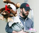 Ben Affleck et sa fille Violet à Los Angeles (17 décembre 2009)