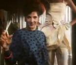 Mylène Farmer pour la publicité FISKARS, en 1982 