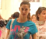 Christian Vieri et sa ravissante épouse Melissa Satta, en séance shopping dans la boutique Victoria's Secret de Miami, en Floride, le 27 décembre 2009.