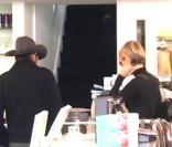 Johnny Hallyday et Laeticia font du shopping