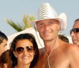 Frank Leboeuf et son ex-femme Betty