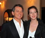 Bernard Giraudeau et sa fille Sara 