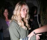 Jessica Simpson sortant d'un salon de coiffure d'Hollywood, le 5 janvier 2010