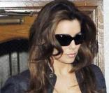 Eva Longoria à la sortie d'un centre médical à Los Angeles le 7 janvier 2010
