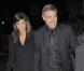 George Clooney et Elisabetta Canalis à Manhattan, le 11 janvier 2010. Ils ne cachent plus leur amour ! 