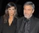 George Clooney et Elisabetta Canalis à Manhattan, le 11 janvier 2010