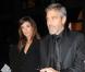 George Clooney et sa ravissante compagne Elisabetta Canalis à Manhattan, le 11 janvier 2010