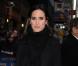 Jennifer Connelly arrive au Ed Sulivan Theater, invitée au Late Show with David Letterman à New York le 11 janvier 2010