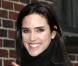 Jennifer Connelly arrive au Ed Sulivan Theater, invitée au Late Show with David Letterman à New York le 11 janvier 2010
