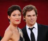 Michael C. Hall et sa femme Jennifer Carpenter en septembre 2009 