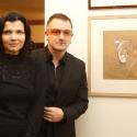 Bono et son épouse rendent hommage au peintre Balthus
