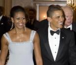 Barack et Michelle Obama se sont rendus dans un restaurant bio de Washington pour fêter l'anniversaire de cette dernière.