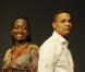 Jimmie Wilson dans rôle de Barack Obama, et Della Miles, dans le rôle de Michelle Obama. <span style="margin: