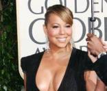 Mariah Carey et son mari Nick Cannon lors de la cérémonie des Golden Globe, le 17 janvier 2010 à Los Angeles