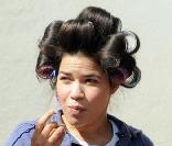America Ferrera sur le tournage d'Ugly Betty en juin 2009 