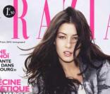 Mylène Jampanoï en couverture de Grazia