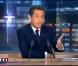 Nicolas Sarkozy lors du JT de Laurence Ferrari (lundi 25 janvier 2010 sur TF1)