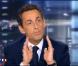 Nicolas Sarkozy lors du JT de Laurence Ferrari (lundi 25 janvier 2010 sur TF1)