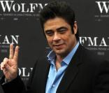 Benicio Del Toro à l\'occasion de l\'avant-première transalpine de <i>Wolfman</i>, à Rome, en Italie, le 27 janvier 2010.