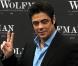 Benicio Del Toro à l'occasion de l'avant-première transalpine de  Wolfman , à Rome, en Italie, le 27 janvier 2010.