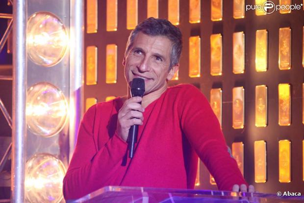 Nagui à l'annonce des nominations des Victoires de la musique 2010, à paris, le 27 janvier 2010 !