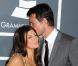 Fergie et Josh Duhamel lors des Grammy Awards le 31 janvier 2010