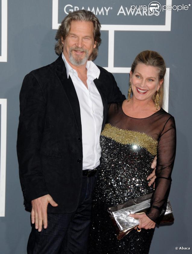 Jeff et Susan Bridges lors des Grammy Awards le 31 janvier 2010