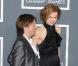 Keith Urban et Nicole Kidman lors des Grammy Awards le 31 janvier 2010