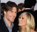 Carrie Underwood et Mike Fisher lors des Grammy Awards le 31 janvier 2010