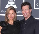 Jill Goodacre et Harry Connick Jr. lors des Grammy Awards à Los Angeles le 31 janvier 2010