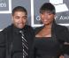 Jennifer Hudson et David Otunga lors des Grammy Awards à Los Angeles le 31 janvier 2010