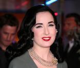 Dita Von Teese lors de la soirée chocolat de la marque Lambertz à Cologne en Allemagne le 1er février 2010