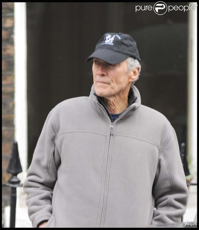 Sur le tournage de  Hereafter  de Clint Eastwood, à Londres, le 3 février 2010 !