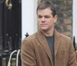 Matt Damon sur le tournage de  Hereafter  de Clint Eastwood, à Londres, le 3 février 2010 !