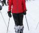 La princesse Mette-Marit de Norvège connaît les joies de la neige et a de bonnes notions de ski, qu'elle partage volontiers avec des réfugiés de son pays...